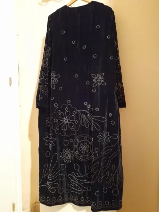 Kimono Terciopelo Negro