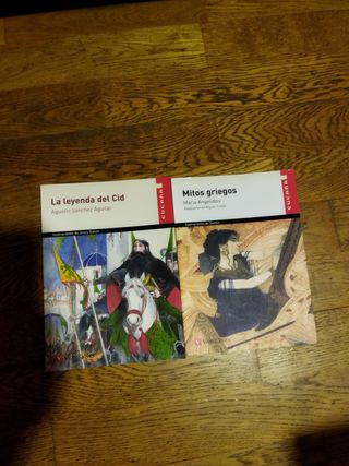 Lote 2 libros Vicens vives cucaña variados