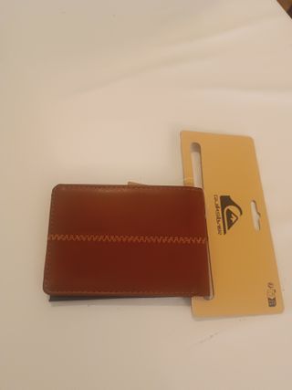 Cartera Quiksilver Triple Hoja Marrón Hombre