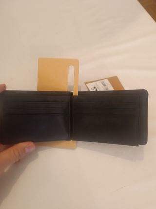 Cartera Quiksilver Triple Hoja Marrón Hombre