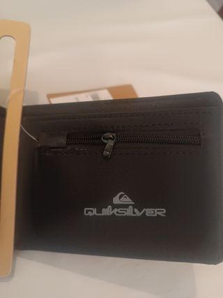 Cartera Quiksilver Triple Hoja Marrón Hombre