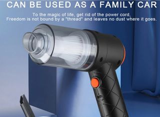 Mini Aspirador mano Portátil Coche Hogar Carga USB