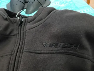 Chaqueta Sudadera R-Tech Moto Negra