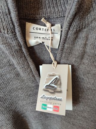 Jersey Cortefiel Hombre Gris