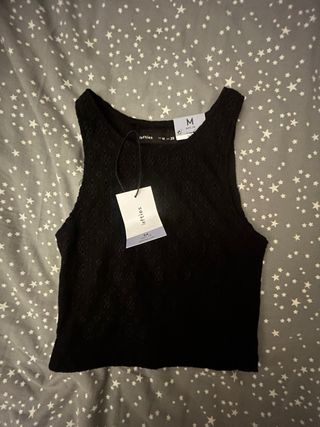 Top tirantes Lefties negro talla M