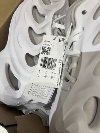 Zapatillas Adidas Adifom Q Blancas Talla 36 2/3