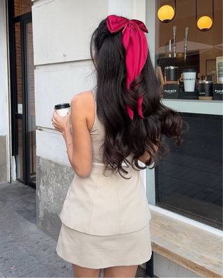 Vestido corto cinturón