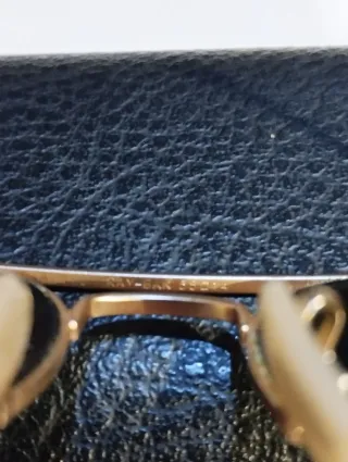 Gafas de Sol Ray-Ban Aviator Azul Dorado