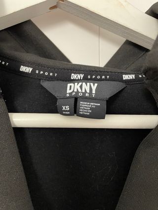 Vestido deportivo DKNY negro