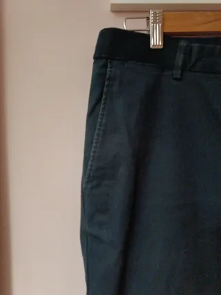 Pantalón chino Mango hombre azul