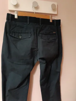 Pantalón chino Mango hombre azul