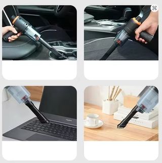 Mini Aspirador mano Portátil Coche Hogar Carga USB