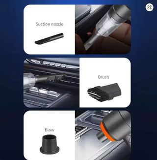 Mini Aspirador mano Portátil Coche Hogar Carga USB