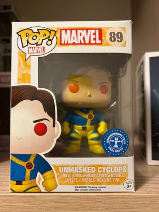 Funko Pop Marvel Unmasked Cyclops 89