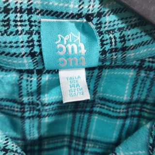 Camisa de cuadros para niño