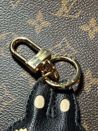 llavero labubu Louis Vuitton Negro Marrón