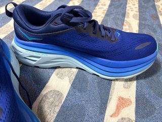 Zapatillas Hoka Bondi 8 Azul Marino y Turquesa