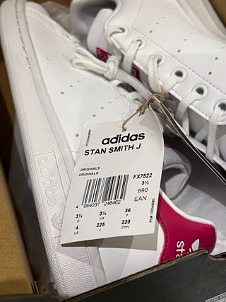 Zapatillas Adidas Stan Smith Fuchsia Talla 36