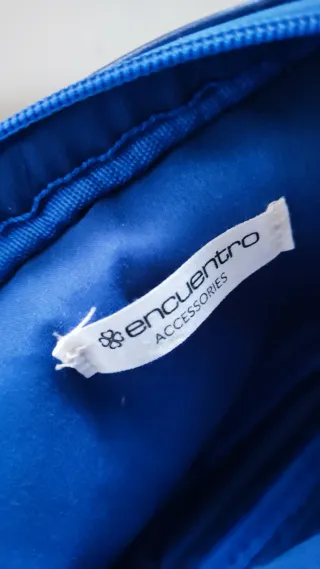 Bolso bandolera pequeño EnCuentro azul