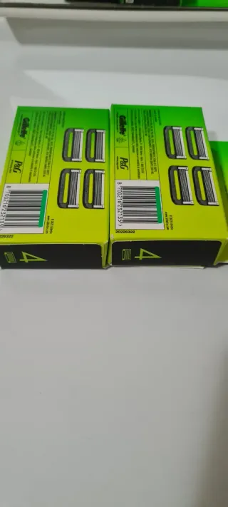 Set 2 confezione Gillette Labs ricambi lame x4