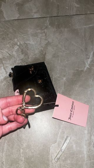 Portafoglio Juicy Couture nero