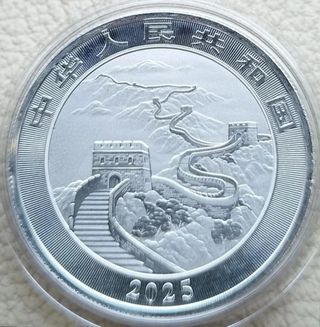 Oz plata Dragón que serpentea por la Gran Muralla