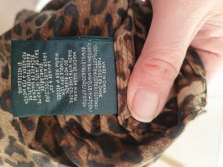 Camicia Ralph Lauren con stampa animalier taglia 3XL