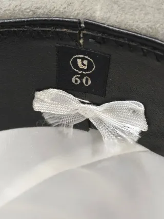 Sombrero de copa Pure Lapin gris