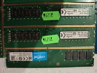 lote de 8 memorias RAM pc4 de 8gb