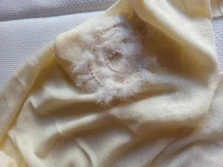 Bufanda/pañuelo suave con detalles