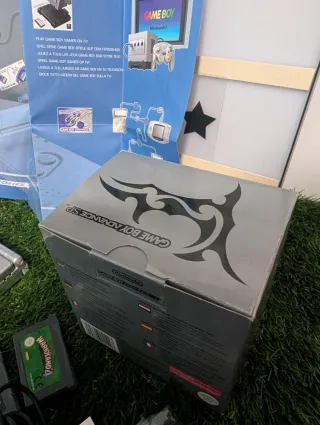 Nintendo Game Boy Advance SP Plata + Juegos