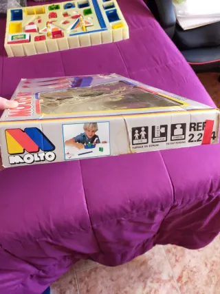 Juego de construcción Molto Transport años 80