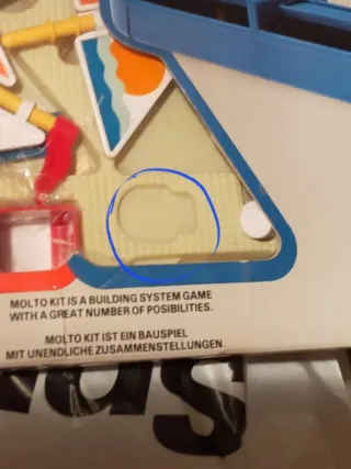 Juego de construcción Molto Transport años 80