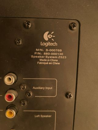 Altavoces Logitech Z523 Negro