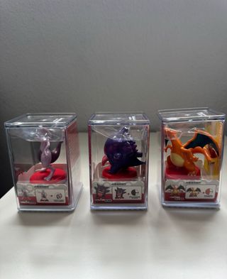 Lote Figuras Pokemon Mewtwo, Gengar y Charizard