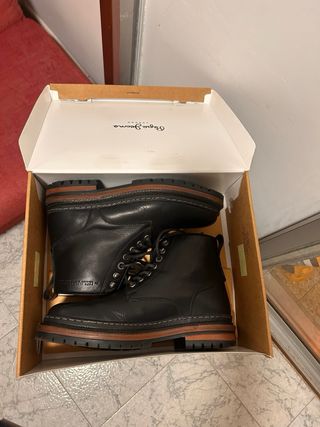 Botas Pepe Jeans Hombre Cordones Negras