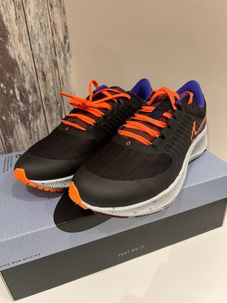 Zapatillas Nike Air Zoom Pegasus 40 Negras Naranja