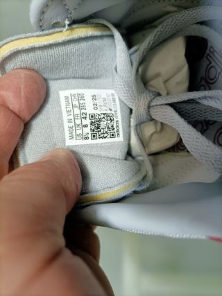 Zapatillas Adidas Talla 42 Gris/Rojo