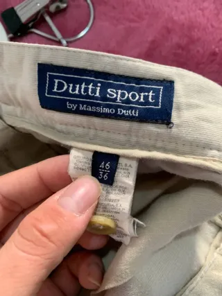 Pantalón de vestir beige hombre talla 46