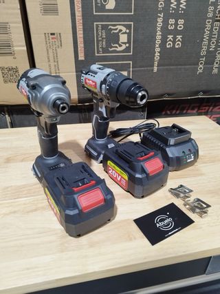 Pack Taladro de Impacto y Atornillador