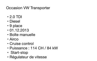 Volkswagen Transporter 2013