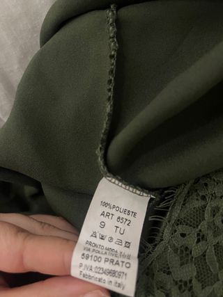 Top lencero a estrenar. Talla única.