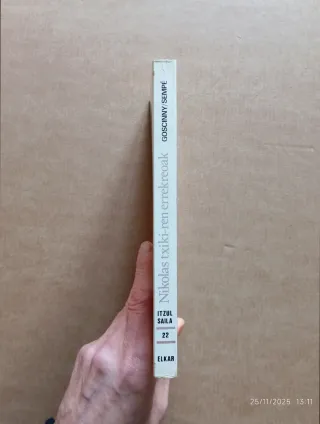 Nikolas txiki- Goscinny y Sempé- Euskera