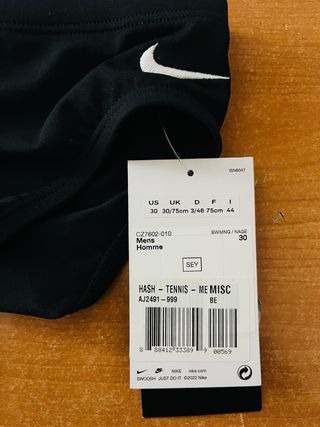 Bañador Nike Swim Negro Talla M
