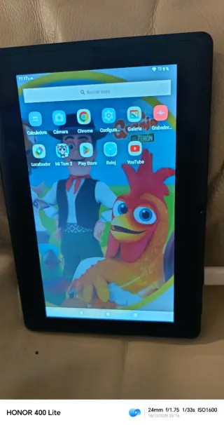 Tablet Infantil Honor 400 Lite Negra