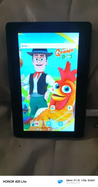 Tablet Infantil Honor 400 Lite Negra