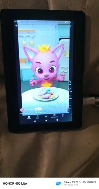 Tablet Infantil Honor 400 Lite Negra