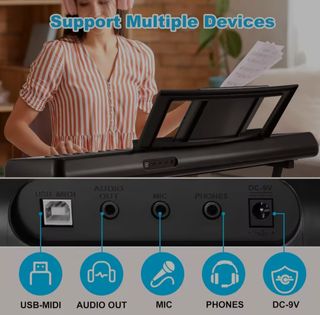 Teclado Electrónico 61 Teclas MLS-931