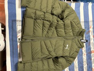 Chaqueta acolchada Puma verde