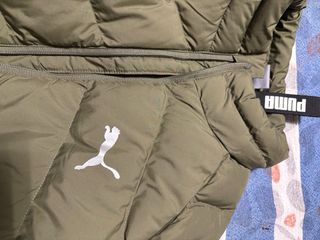 Chaqueta acolchada Puma verde